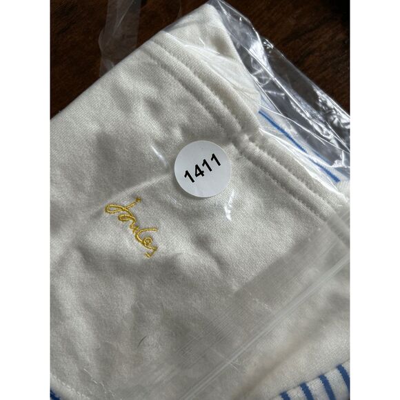 Joules Women's Harbour Embroidered Long Sleeve T-Shirt, Bees Stripe Embroidery 6 - Picture 12 of 12